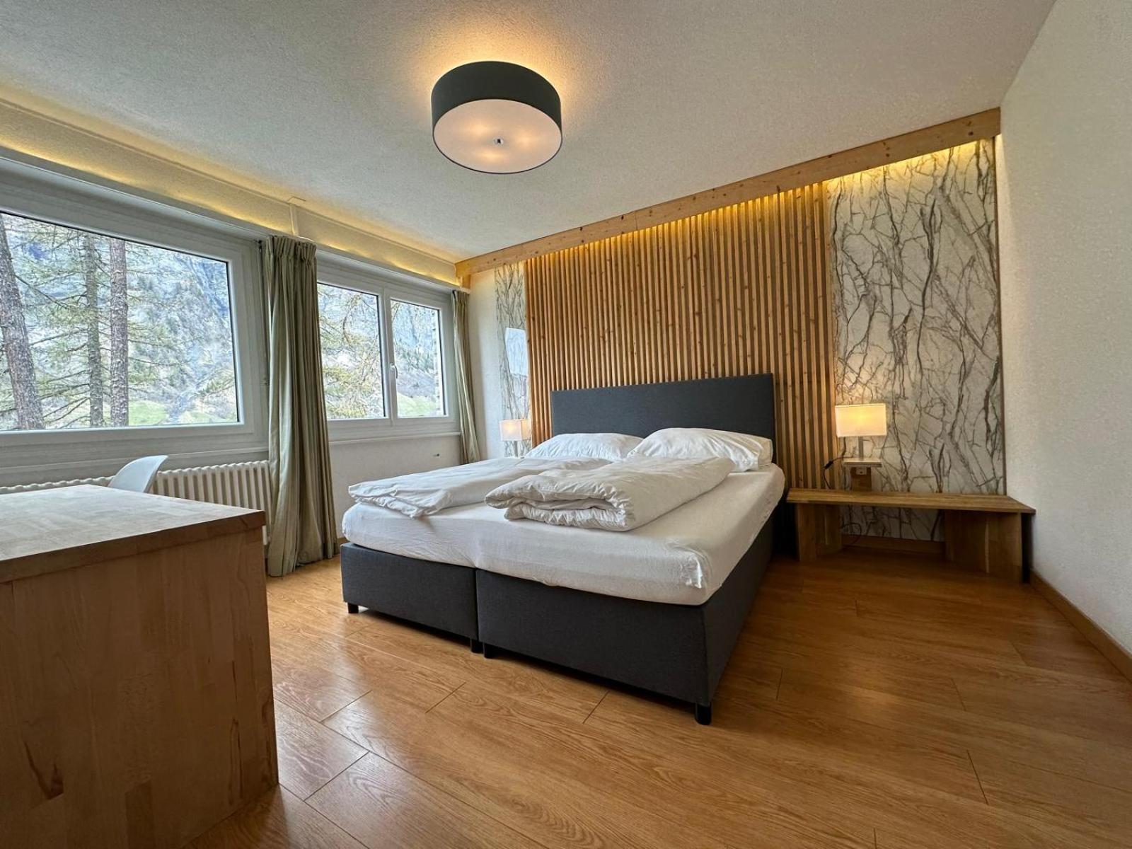 Center, Sauna, View - Haus Linaria لوكباد المظهر الخارجي الصورة